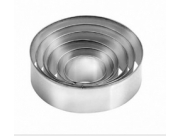 Corta Massas Redondos 6Pcs