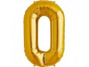 Balão Dourado 87cm- nº 1