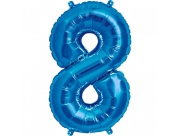 Balão Azul  nº 8 (87cm)