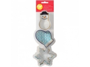 Cortantes Wilton Luva/Floco/ Boneco de Neve