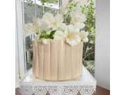 Tela Textura Origami Semicilíndrico