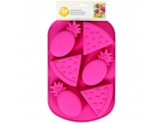 Forma de silicone Melancia e Abacaxi 