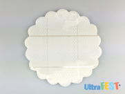 Tapetinhos Brancos 7 cm